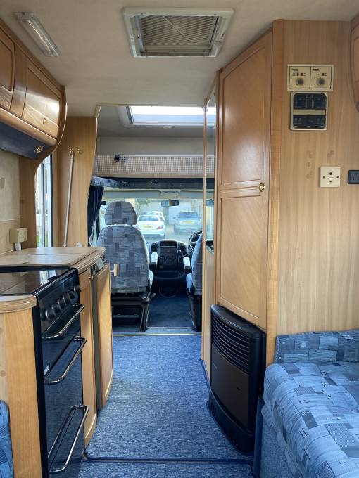 Autosleeper Ravenna 4 berh end lounge over cab bed for sale