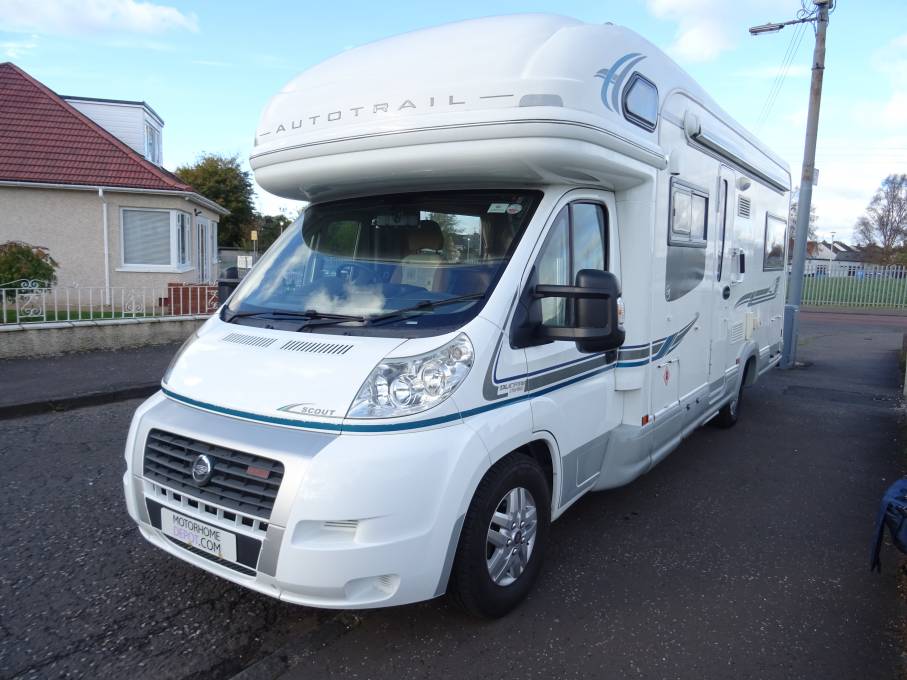 Autotrail Frontier Scout 2009 6 Berth 4 Seatbelts Motorhome For Sale
