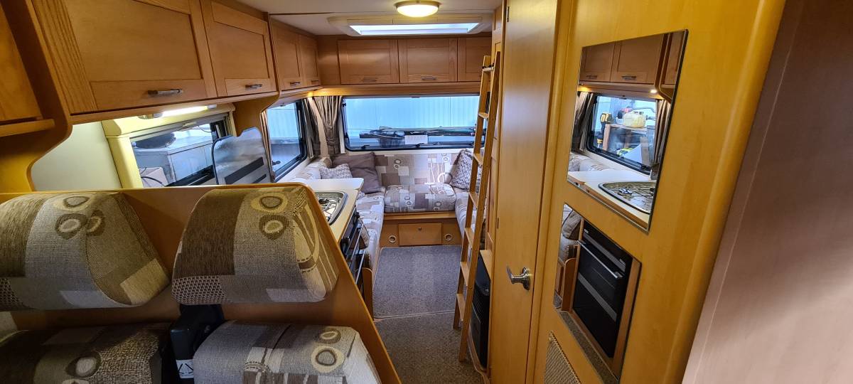 Elddis Autoquest 145 4 berth UShape Lounge Overcab Bed Bike Rack