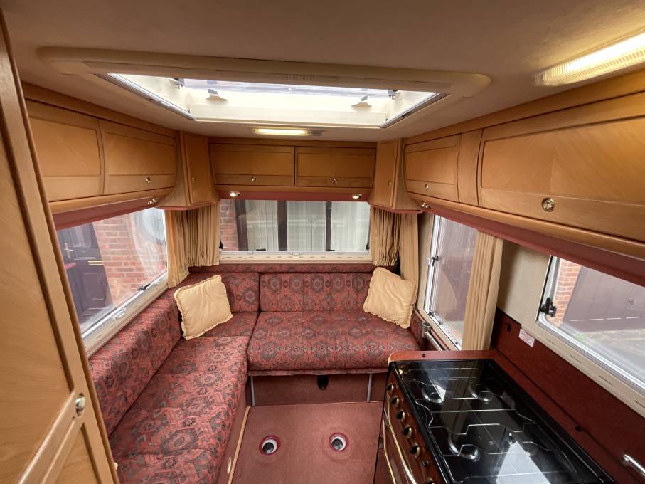 2002 AutoSleepers Ravenna 4 berth 3 belt rear L shaped lounge coach built motorhome for sale