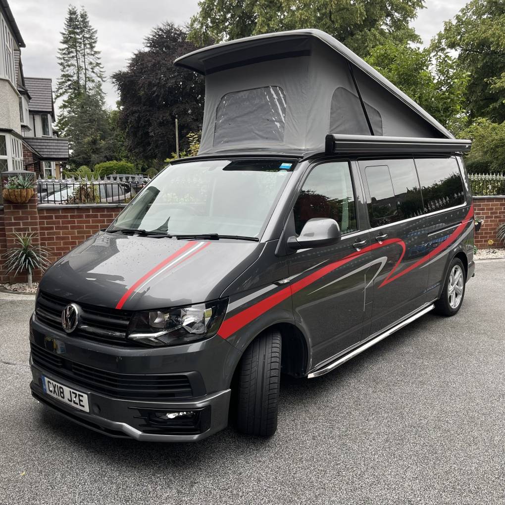 Volkswagen T32 LWB DSG Automatic Camper Versions Rock N Roll Bed