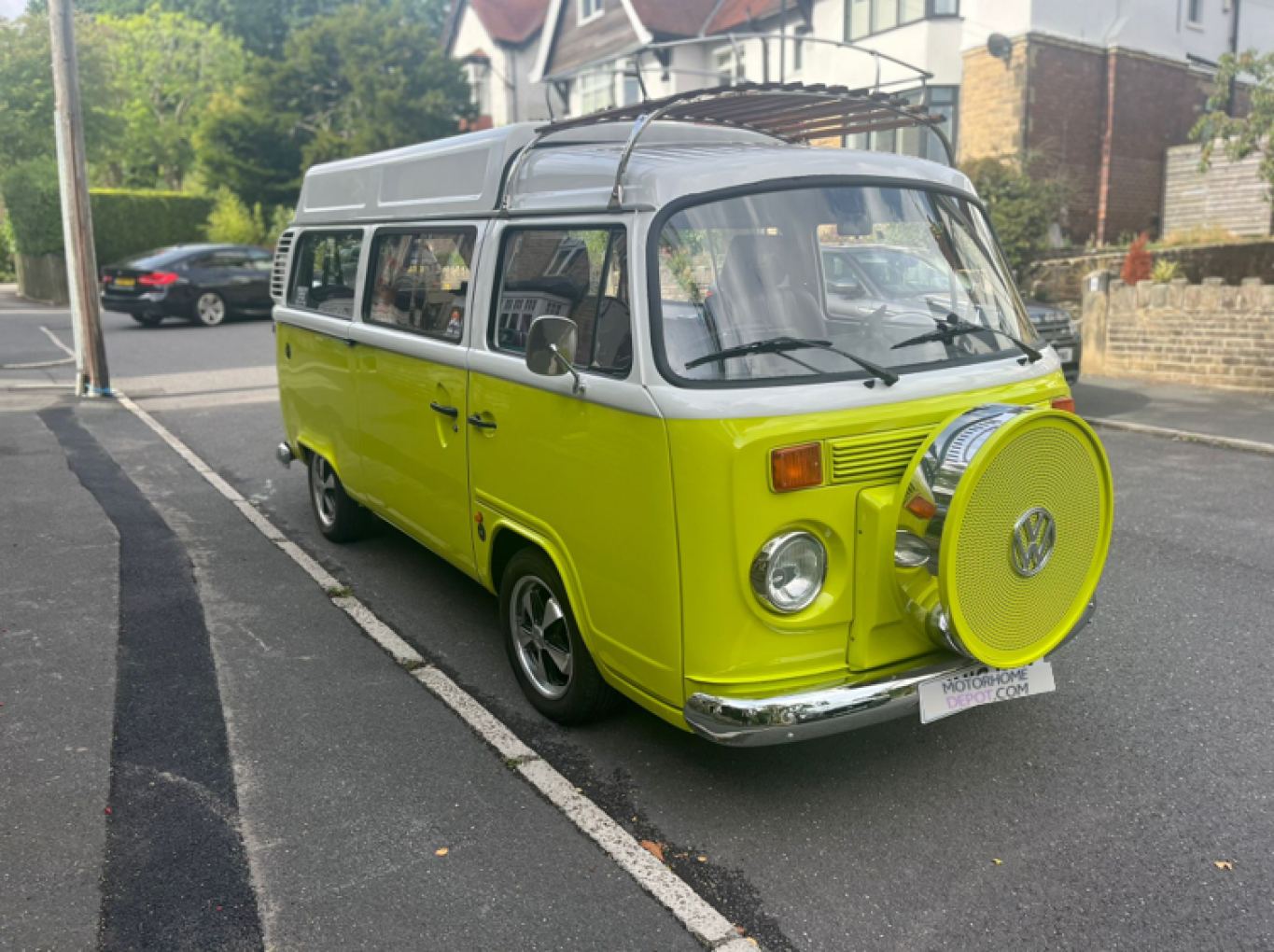 VW Danbury T2 Camper van green 4 berth camper for sale