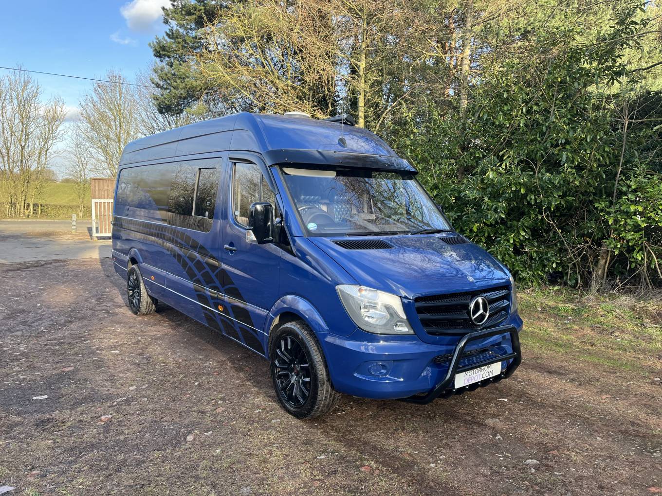 2013 Mercedes Sprinter 3 berth panel camper van for sale