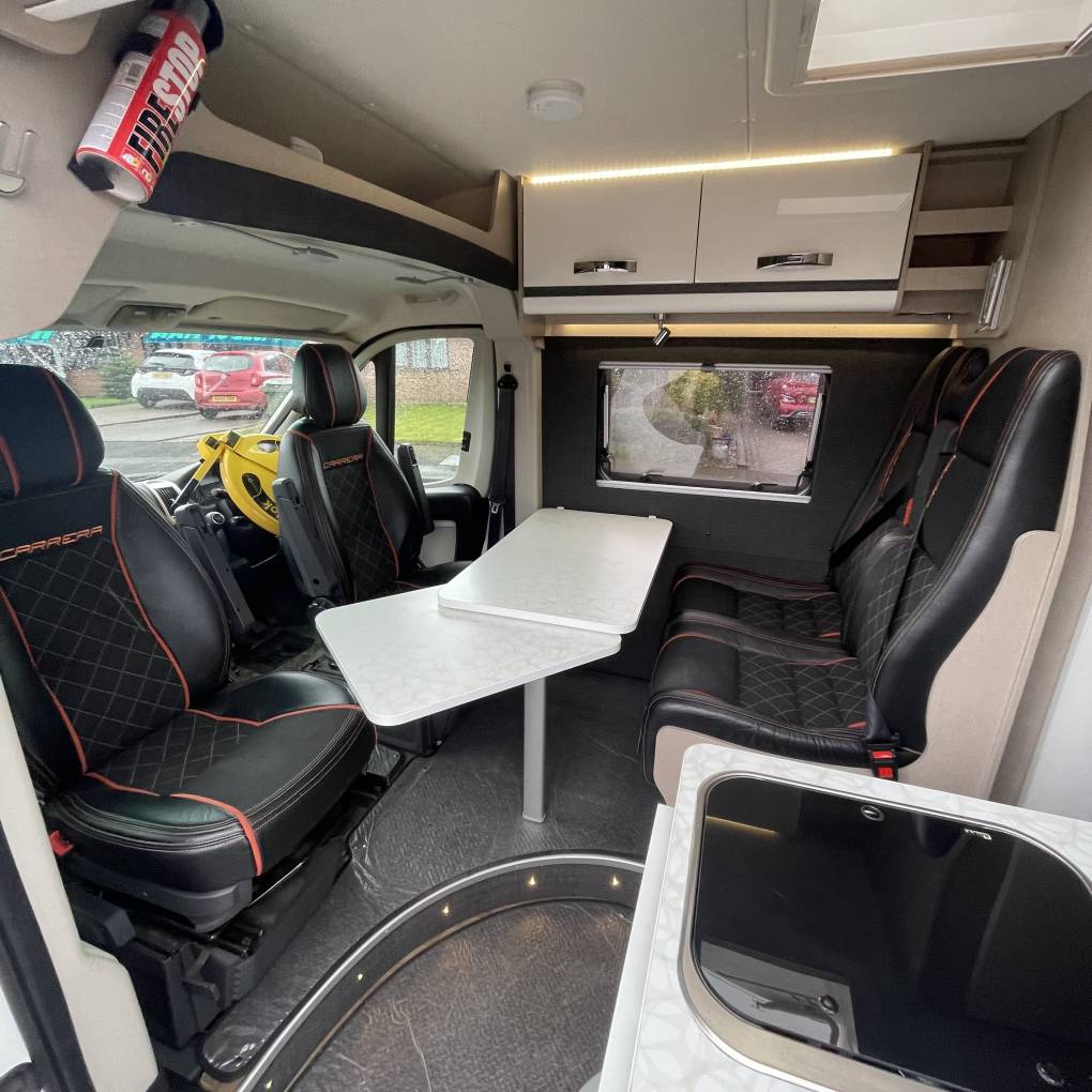 Autocruise Carrera 4 2013 2 Berth 4 Seatbelts Rear Fixed Transverse Bed Camper Van Motorhome For