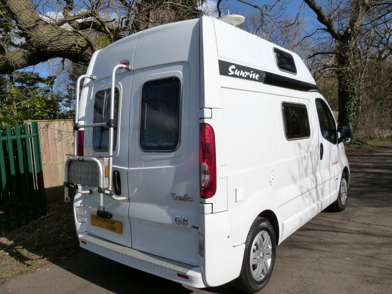 Devon Sunrise 2 berth rear kitchen High Top campervan for sale