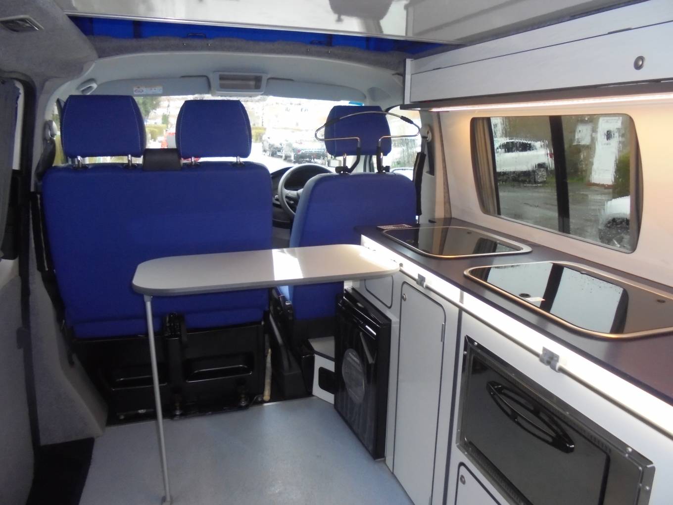 VW T6 LWB Caledonian Camper's 4 Berth 5 Belts Pop Top Roof 2016 Camper