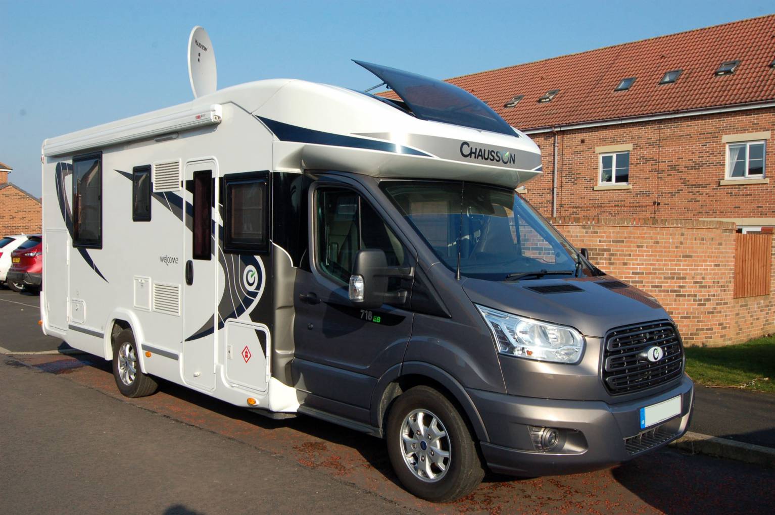 2017 Chausson 718EB luxury island bed low profile motorhome