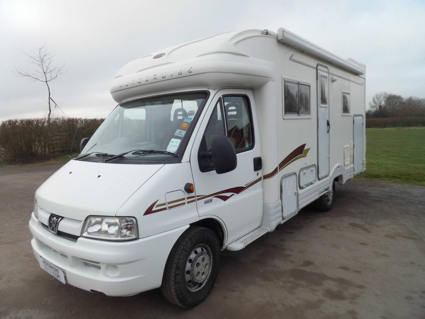 Autocruise Starblazer 4 berth fixed rear bed large garage motorhome for