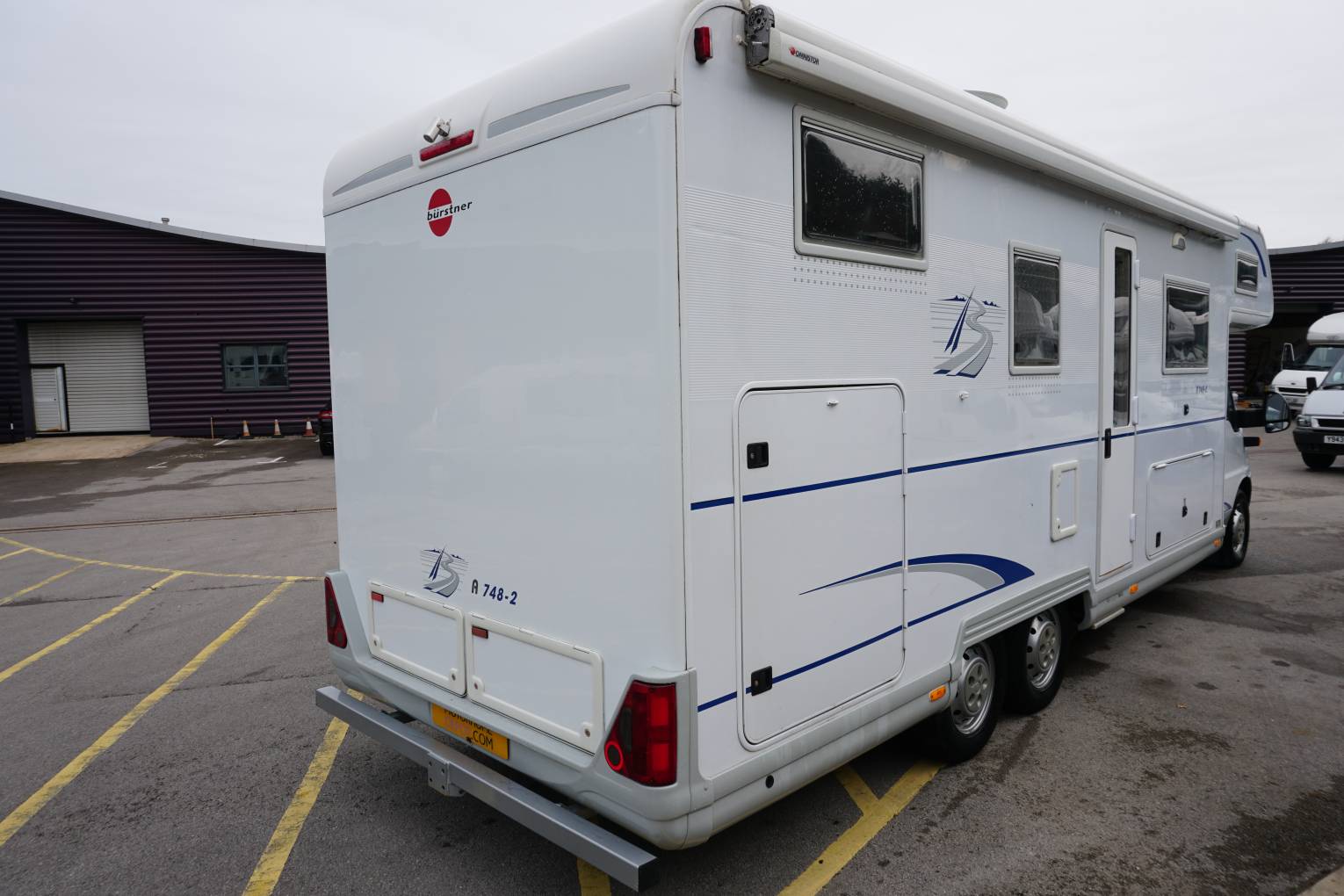 Burstner A7482 5/6 berth rear garage Twin axle motorhome for sale