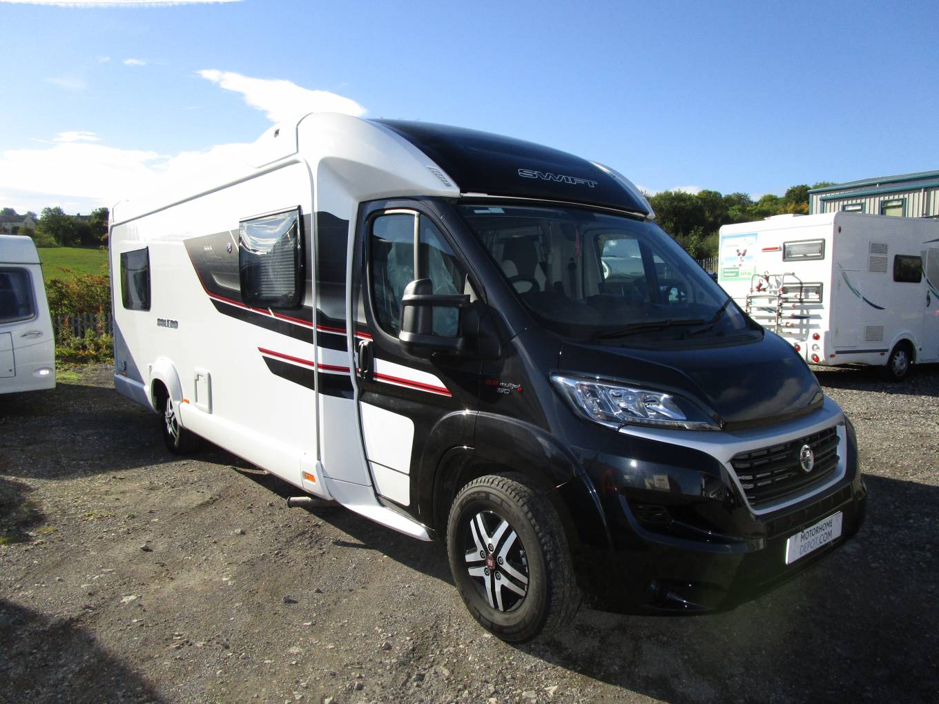 2017 Swift Bolero 744 PR 4 Berth Luxury Rear Lounge Motorhome For Sale