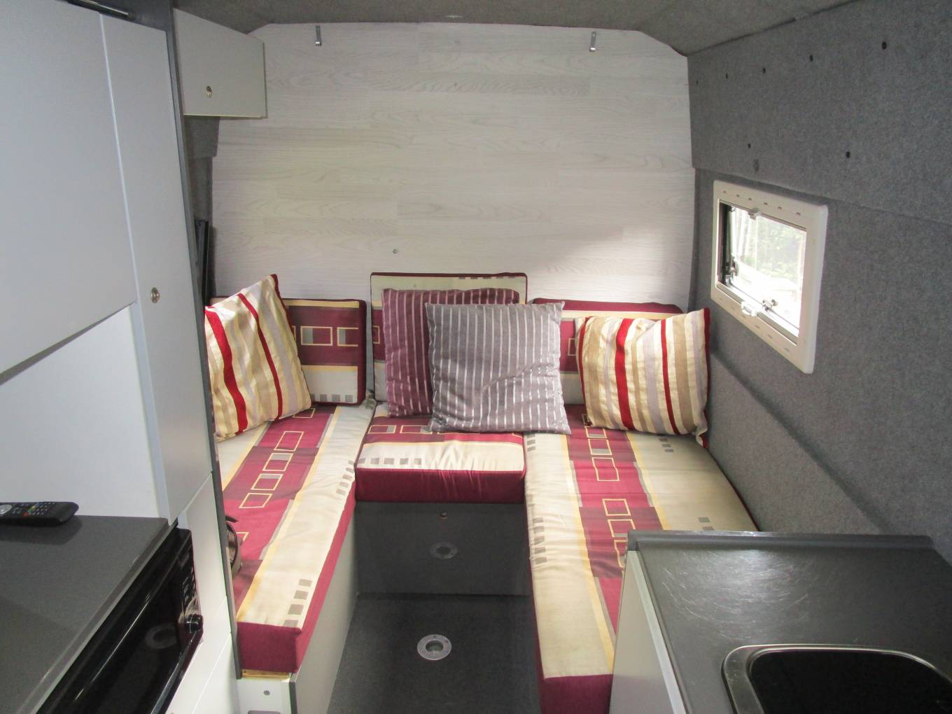 Citroen Relay Camper Van Conversion Rear Bed Washroom for Sale