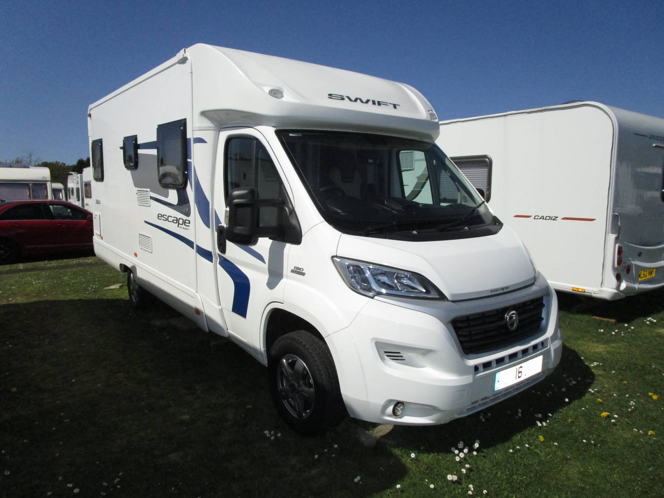 Swift Escape 664 4 Berth Fixed Bed Low Profile Motorhome For Sale Swift Escape 664 4 Berth Fixed Bed Low Profile Motorhome For Sale