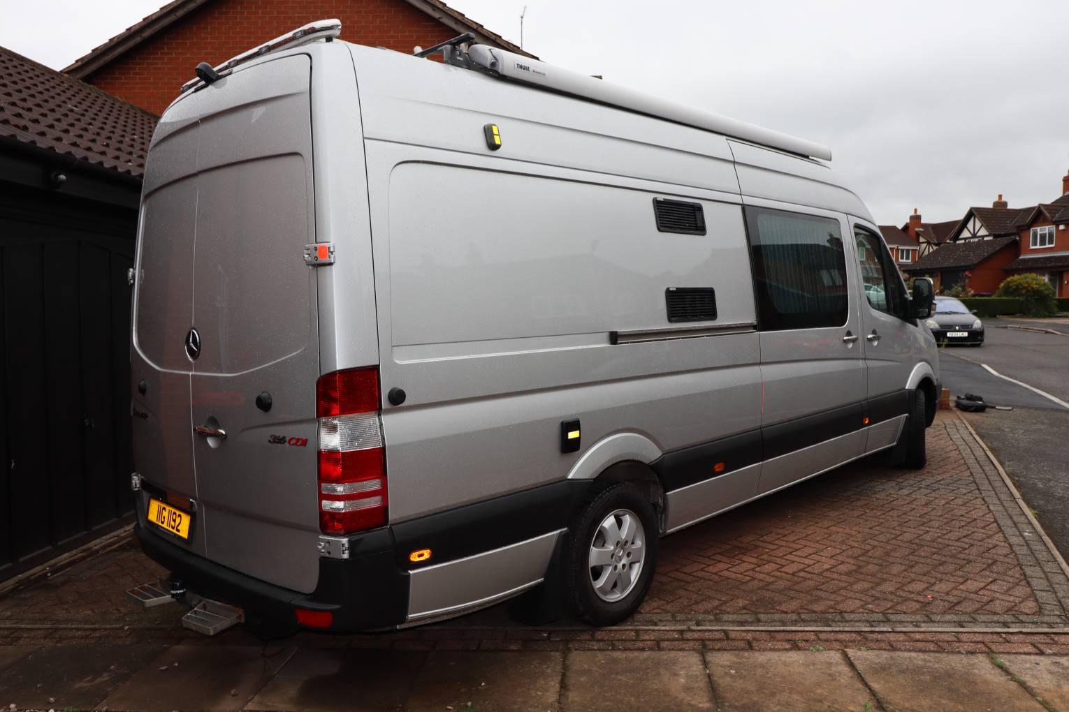 Mercedes Sprinter Stealth Camper 4 Travelling Seats Large Garage