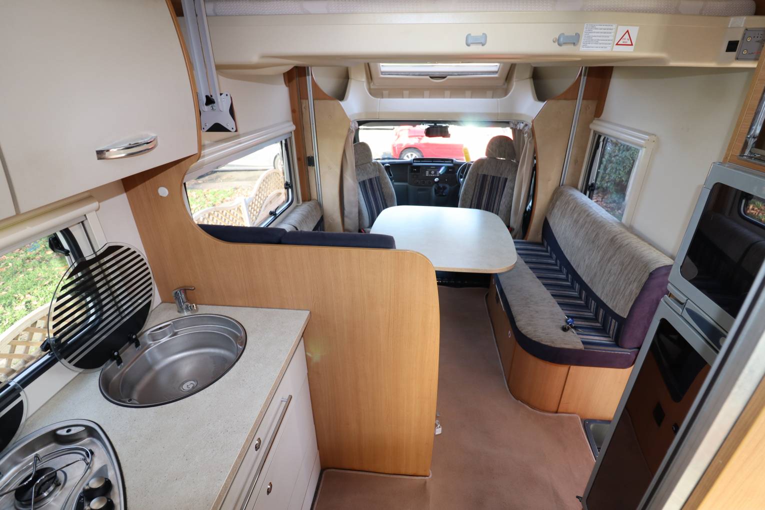 Chausson Flash 10 Electric Drop Down Bed 6 Metre Motorhome For Sale