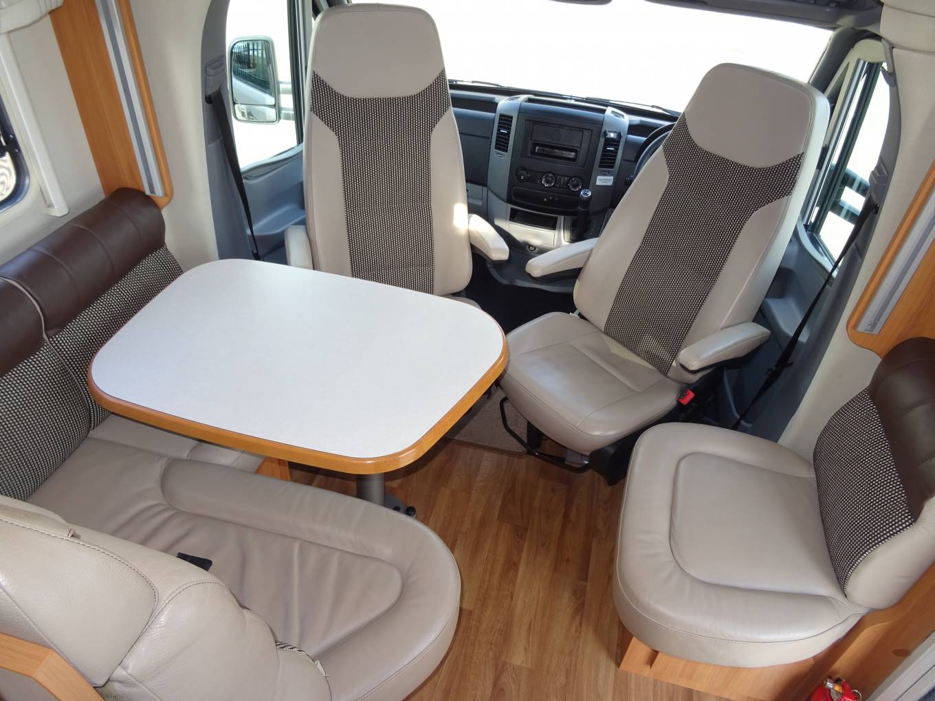 Hymer MLT 630 Automatic 4 Berth Rear Fixed Island bed motorhome for sale