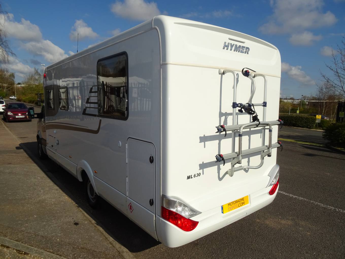 Hymer MLT 630 Automatic 4 Berth Rear Fixed Island bed motorhome for sale