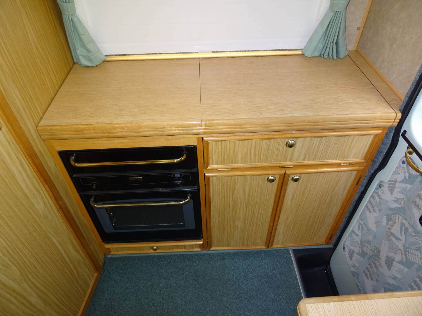 Auto Sleepers Executive 4 berth end kitchen monocoque body end kitchen