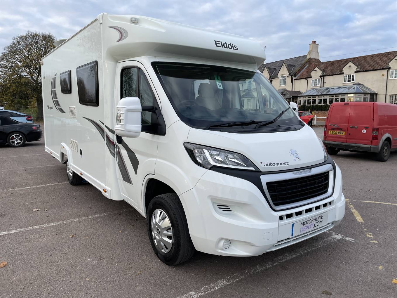 Elddis Autoquest 155 4 berth Rear fixed french bed motorhome