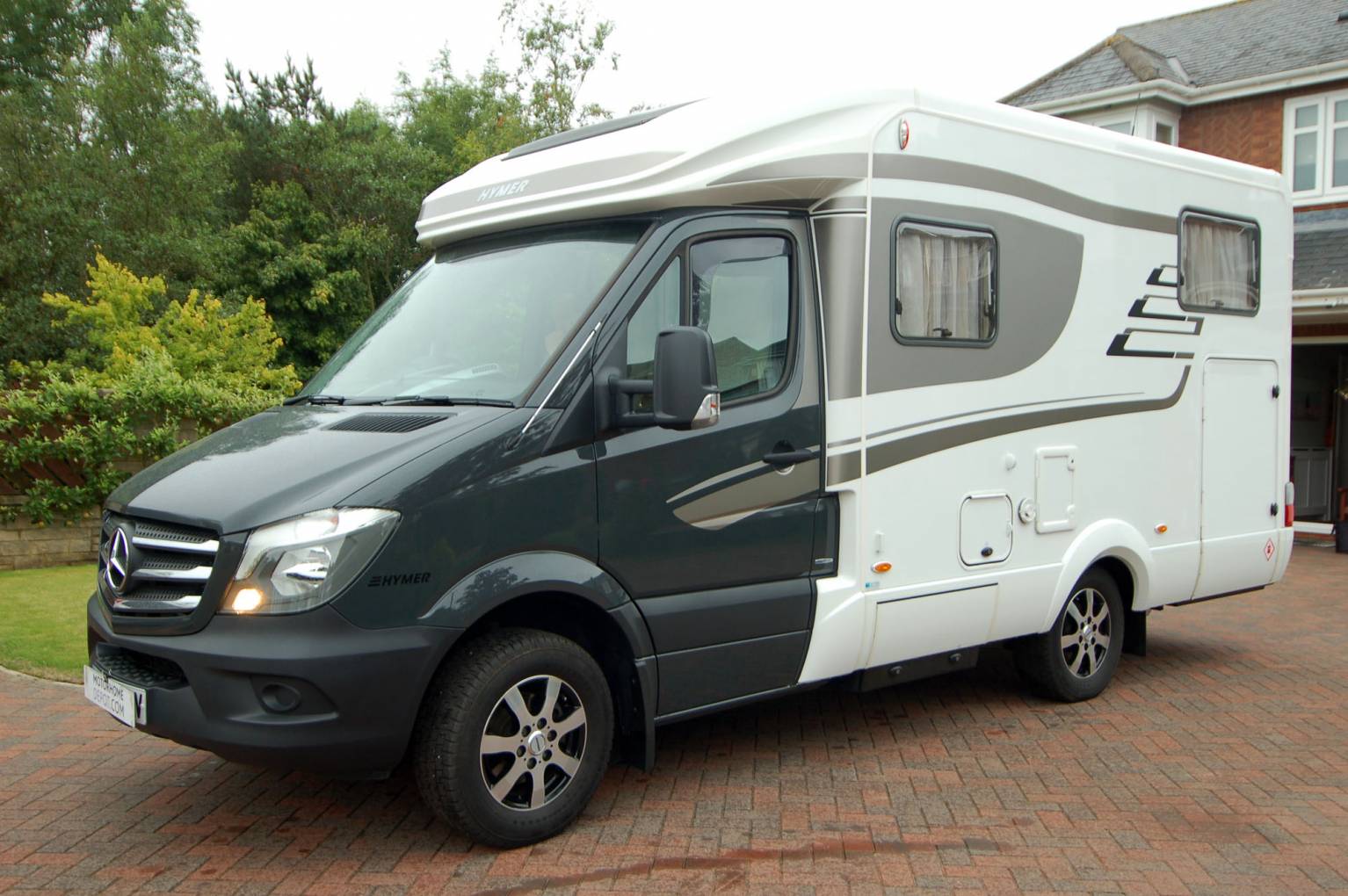 Hymer T ML540 luxury 2 berth low profile Mercedes motorhome with garage