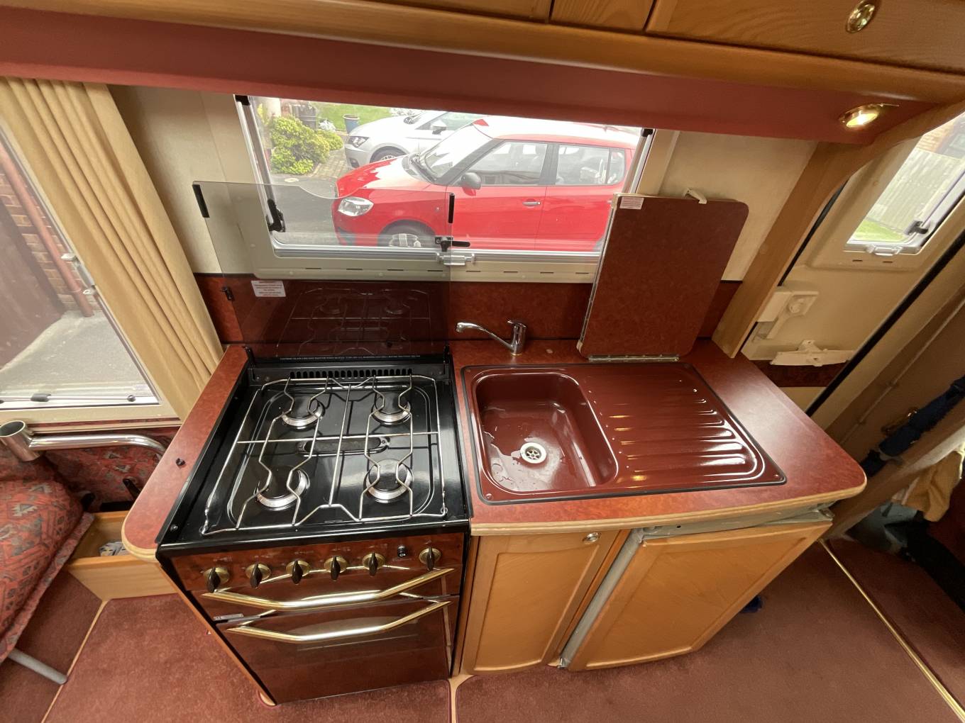 2002 AutoSleepers Ravenna 4 berth 3 belt rear L shaped lounge coach built motorhome for sale