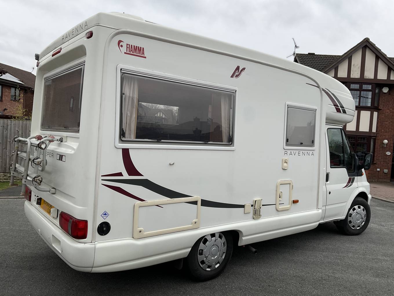 2002 AutoSleepers Ravenna 4 berth 3 belt rear L shaped lounge coach