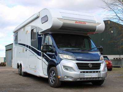 Dethleffs Espirit Comfort A7870-2 6 berth rear fixed bed coachbuilt motorhome for sale